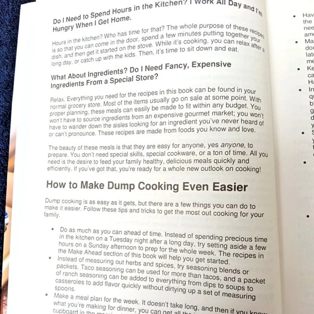 Dump Dinners: Quick and Easy Dinner Recipes by Cathy Mitchell | Hardcover 2014
